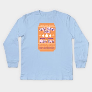Comic Fanboy Tears Bitter Beer - Can Kids Long Sleeve T-Shirt